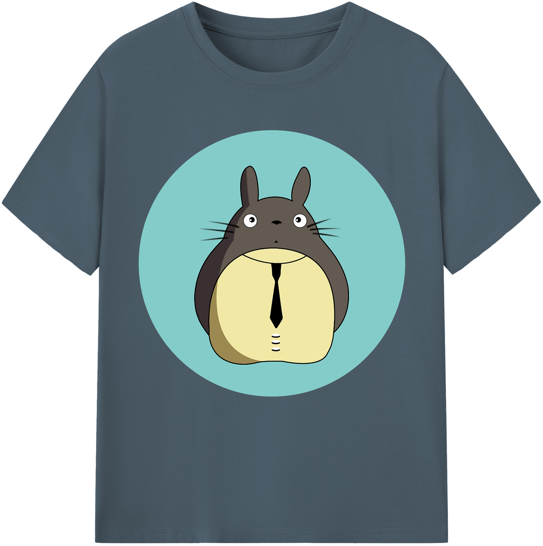 （画像用） となりのトトロ 草壁メイ 草壁サツキ My Neighbor Totoro Satsuki Kusakabe Mei Kusakabe 綿100％半袖Tシャツ（フロントプリント）